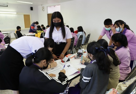 คณะวิทยาศาสตร์และเทคโนโลยี จัดกิจกรรมค่ายบูรณาการส่งเสริมนักเรียนห้องเรียนพิเศษ (E-SMART) โรงเรียนคลองขลุงราษฎร์รังสรรค์