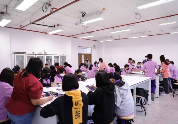 คณะวิทยาศาสตร์และเทคโนโลยี จัดกิจกรรมค่ายบูรณาการส่งเสริมนักเรียนห้องเรียนพิเศษ (E-SMART) โรงเรียนคลองขลุงราษฎร์รังสรรค์