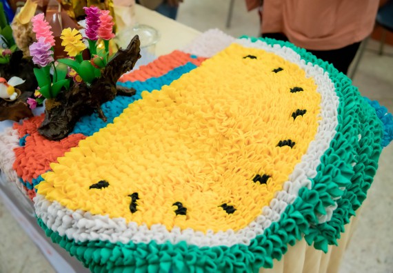 ภาพกิจกรรม  คณบดีคณะวิทยาศาสตร์และเทคโนโลยี พร้อมด้วยรองคณบดีคณะวิทยาศาสตร์และเทคโนโลยี เข้าร่วมชมนิทรรศการแสดงผลงานภายใต้โครงการมหาวิทยาลัยสู่ตำบล สร้างรากแก้วให้ประเทศ หรือ โครงการ U2T ของมหาวิทยาลัยราชภัฏกำแพงเพชร