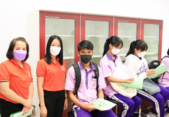 ภาพกิจกรรม  คณะวิทยาศาสตร์และเทคโนโลยี จัดกิจกรรมค่ายบูรณาการส่งเสริมนักเรียนห้องเรียนพิเศษ (E-SMART) โรงเรียนคลองขลุงราษฎร์รังสรรค์ ระดับชั้นมัธยมศึกษาปีที่ 4-6