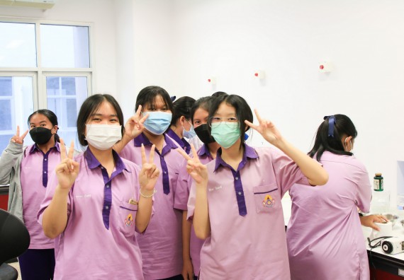 ภาพกิจกรรม  คณะวิทยาศาสตร์และเทคโนโลยี จัดกิจกรรมค่ายบูรณาการส่งเสริมนักเรียนห้องเรียนพิเศษ (E-SMART) โรงเรียนคลองขลุงราษฎร์รังสรรค์ ระดับชั้นมัธยมศึกษาปีที่ 4-6