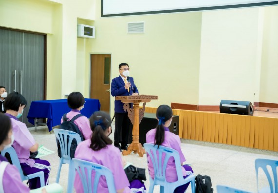 ภาพกิจกรรม  คณะวิทยาศาสตร์และเทคโนโลยี จัดกิจกรรมค่ายบูรณาการส่งเสริมนักเรียนห้องเรียนพิเศษ (E-SMART) โรงเรียนคลองขลุงราษฎร์รังสรรค์ ระดับชั้นมัธยมศึกษาปีที่ 4-6