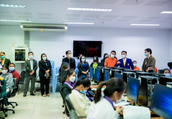 ภาพกิจกรรม  คณะวิทยาศาสตร์และเทคโนโลยี จัดกิจกรรมค่ายบูรณาการส่งเสริมนักเรียนห้องเรียนพิเศษ (E-SMART) โรงเรียนคลองขลุงราษฎร์รังสรรค์ ระดับชั้นมัธยมศึกษาปีที่ 4-6