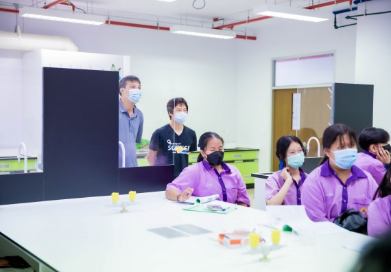 ภาพกิจกรรม  คณะวิทยาศาสตร์และเทคโนโลยี จัดกิจกรรมค่ายบูรณาการส่งเสริมนักเรียนห้องเรียนพิเศษ (E-SMART) โรงเรียนคลองขลุงราษฎร์รังสรรค์ ระดับชั้นมัธยมศึกษาปีที่ 4-6