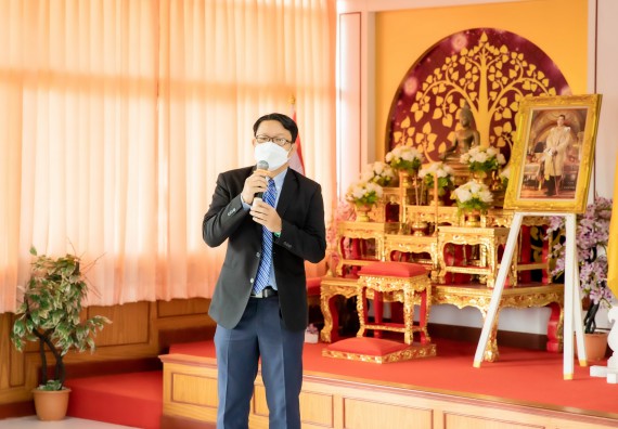 ภาพกิจกรรม  คณะวิทยาศาสตร์และเทคโนโลยี จัดค่ายวิทยาศาสตร์สัญจรโรงเรียนทุ่งโพธิ์ทะเลพิทยา