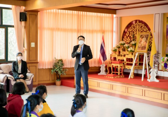 ภาพกิจกรรม  คณะวิทยาศาสตร์และเทคโนโลยี จัดค่ายวิทยาศาสตร์สัญจรโรงเรียนทุ่งโพธิ์ทะเลพิทยา