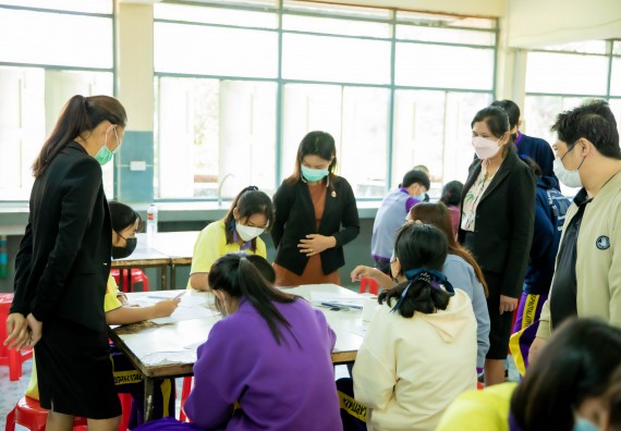 ภาพกิจกรรม  คณะวิทยาศาสตร์และเทคโนโลยี จัดค่ายวิทยาศาสตร์สัญจรโรงเรียนทุ่งโพธิ์ทะเลพิทยา