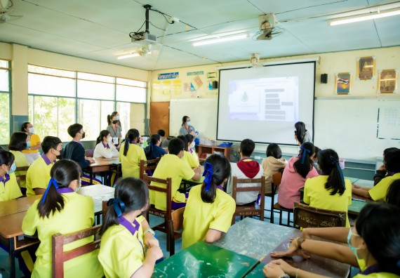 ภาพกิจกรรม  คณะวิทยาศาสตร์และเทคโนโลยี จัดค่ายวิทยาศาสตร์สัญจรโรงเรียนทุ่งโพธิ์ทะเลพิทยา