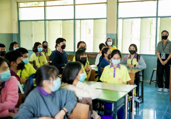 ภาพกิจกรรม  คณะวิทยาศาสตร์และเทคโนโลยี จัดค่ายวิทยาศาสตร์สัญจรโรงเรียนทุ่งโพธิ์ทะเลพิทยา