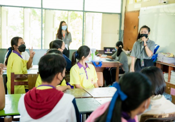 ภาพกิจกรรม  คณะวิทยาศาสตร์และเทคโนโลยี จัดค่ายวิทยาศาสตร์สัญจรโรงเรียนทุ่งโพธิ์ทะเลพิทยา