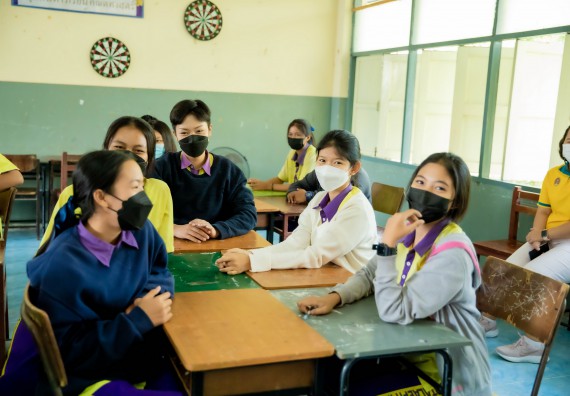 ภาพกิจกรรม  คณะวิทยาศาสตร์และเทคโนโลยี จัดค่ายวิทยาศาสตร์สัญจรโรงเรียนทุ่งโพธิ์ทะเลพิทยา