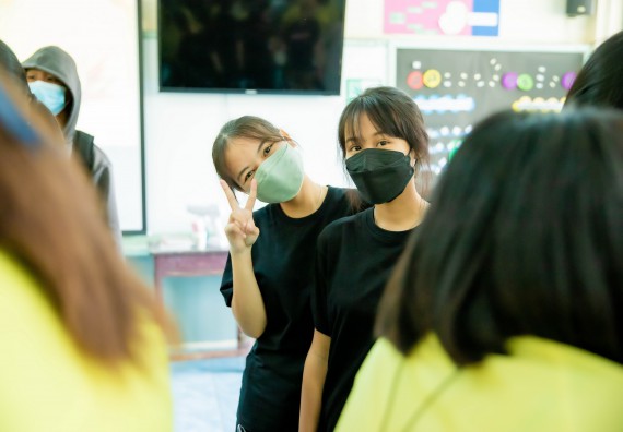 ภาพกิจกรรม  คณะวิทยาศาสตร์และเทคโนโลยี จัดค่ายวิทยาศาสตร์สัญจรโรงเรียนทุ่งโพธิ์ทะเลพิทยา