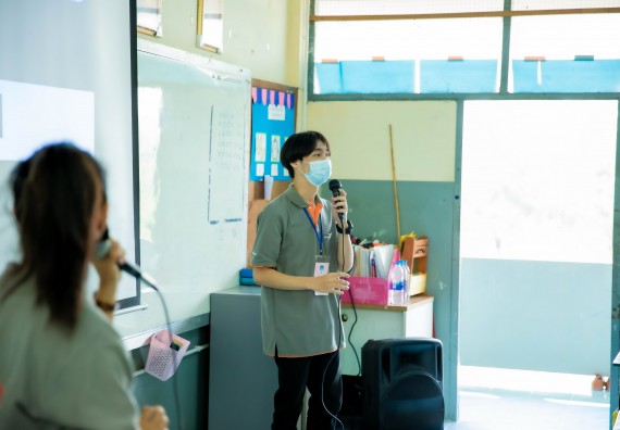 ภาพกิจกรรม  คณะวิทยาศาสตร์และเทคโนโลยี จัดค่ายวิทยาศาสตร์สัญจรโรงเรียนทุ่งโพธิ์ทะเลพิทยา