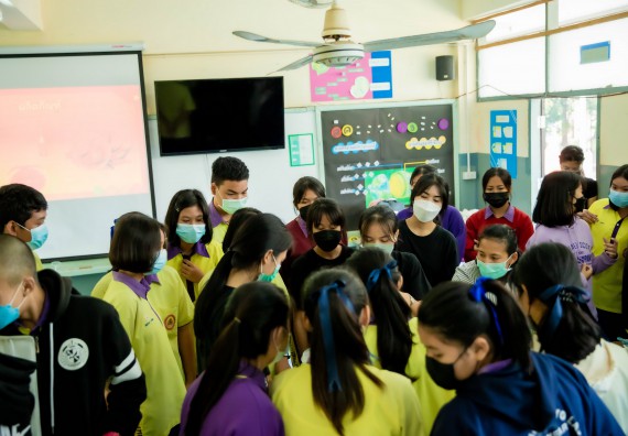 ภาพกิจกรรม  คณะวิทยาศาสตร์และเทคโนโลยี จัดค่ายวิทยาศาสตร์สัญจรโรงเรียนทุ่งโพธิ์ทะเลพิทยา