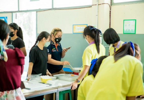 ภาพกิจกรรม  คณะวิทยาศาสตร์และเทคโนโลยี จัดค่ายวิทยาศาสตร์สัญจรโรงเรียนทุ่งโพธิ์ทะเลพิทยา