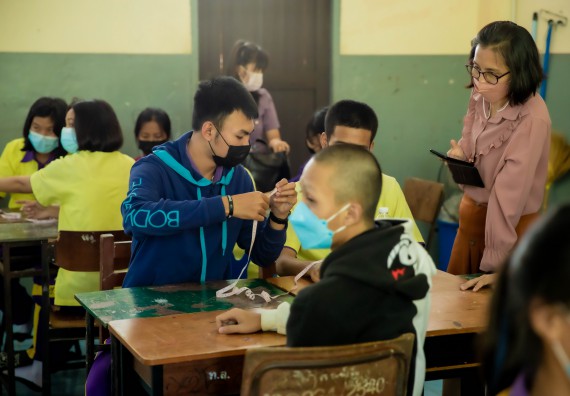ภาพกิจกรรม  คณะวิทยาศาสตร์และเทคโนโลยี จัดค่ายวิทยาศาสตร์สัญจรโรงเรียนทุ่งโพธิ์ทะเลพิทยา