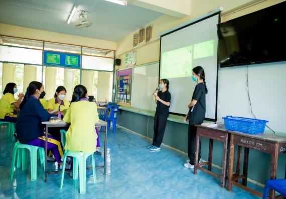 ภาพกิจกรรม  คณะวิทยาศาสตร์และเทคโนโลยี จัดค่ายวิทยาศาสตร์สัญจรโรงเรียนทุ่งโพธิ์ทะเลพิทยา