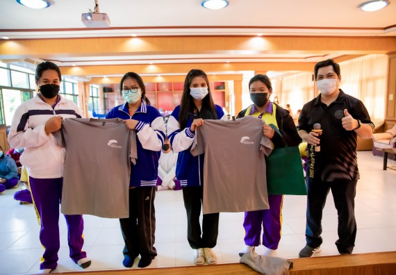 ภาพกิจกรรม  คณะวิทยาศาสตร์และเทคโนโลยี จัดค่ายวิทยาศาสตร์สัญจรโรงเรียนทุ่งโพธิ์ทะเลพิทยา