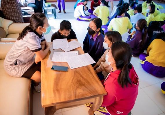 ภาพกิจกรรม  คณะวิทยาศาสตร์และเทคโนโลยี จัดค่ายวิทยาศาสตร์สัญจรโรงเรียนทุ่งโพธิ์ทะเลพิทยา