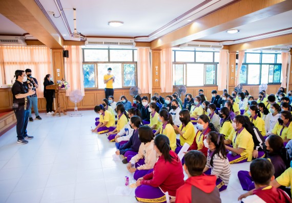 ภาพกิจกรรม  คณะวิทยาศาสตร์และเทคโนโลยี จัดค่ายวิทยาศาสตร์สัญจรโรงเรียนทุ่งโพธิ์ทะเลพิทยา