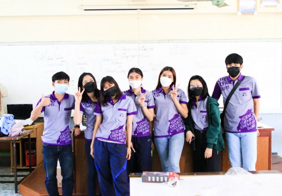 ภาพกิจกรรม  คณะวิทยาศาสตร์และเทคโนโลยี จัดค่ายวิทยาศาสตร์สัญจรโรงเรียนทุ่งโพธิ์ทะเลพิทยา