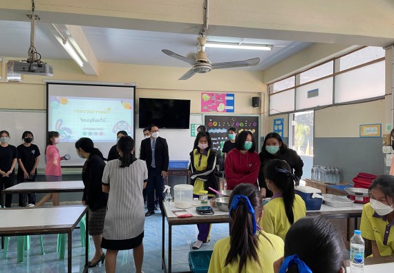 ภาพกิจกรรม  คณะวิทยาศาสตร์และเทคโนโลยี จัดค่ายวิทยาศาสตร์สัญจรโรงเรียนทุ่งโพธิ์ทะเลพิทยา