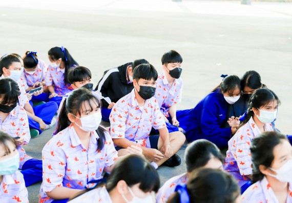 ภาพกิจกรรม   คณะวิทยาศาสตร์และเทคโนโลยี จัดค่ายวิทยาศาสตร์สัญจรโรงเรียนเฉลิมพระเกียรติสมเด็จพระศรีนครินทร์ กำแพงเพชร ฯ