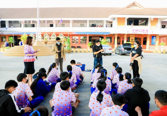 ภาพกิจกรรม   คณะวิทยาศาสตร์และเทคโนโลยี จัดค่ายวิทยาศาสตร์สัญจรโรงเรียนเฉลิมพระเกียรติสมเด็จพระศรีนครินทร์ กำแพงเพชร ฯ