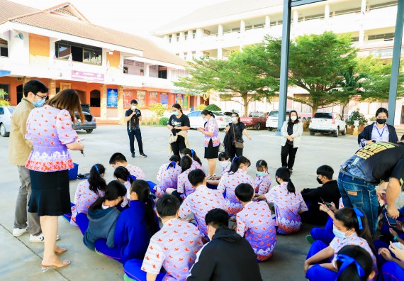 ภาพกิจกรรม   คณะวิทยาศาสตร์และเทคโนโลยี จัดค่ายวิทยาศาสตร์สัญจรโรงเรียนเฉลิมพระเกียรติสมเด็จพระศรีนครินทร์ กำแพงเพชร ฯ