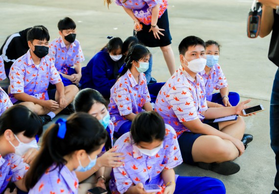 ภาพกิจกรรม   คณะวิทยาศาสตร์และเทคโนโลยี จัดค่ายวิทยาศาสตร์สัญจรโรงเรียนเฉลิมพระเกียรติสมเด็จพระศรีนครินทร์ กำแพงเพชร ฯ