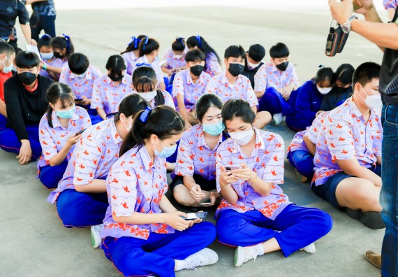 ภาพกิจกรรม   คณะวิทยาศาสตร์และเทคโนโลยี จัดค่ายวิทยาศาสตร์สัญจรโรงเรียนเฉลิมพระเกียรติสมเด็จพระศรีนครินทร์ กำแพงเพชร ฯ