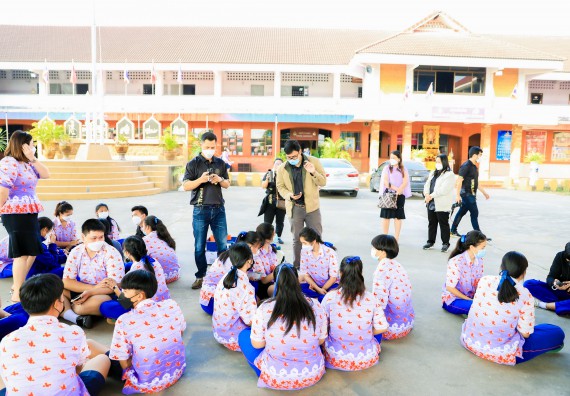 ภาพกิจกรรม   คณะวิทยาศาสตร์และเทคโนโลยี จัดค่ายวิทยาศาสตร์สัญจรโรงเรียนเฉลิมพระเกียรติสมเด็จพระศรีนครินทร์ กำแพงเพชร ฯ