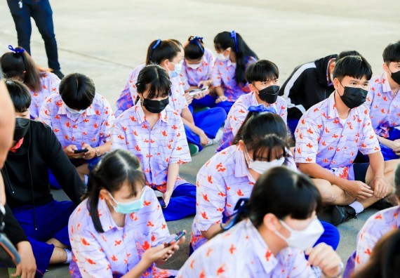 ภาพกิจกรรม   คณะวิทยาศาสตร์และเทคโนโลยี จัดค่ายวิทยาศาสตร์สัญจรโรงเรียนเฉลิมพระเกียรติสมเด็จพระศรีนครินทร์ กำแพงเพชร ฯ