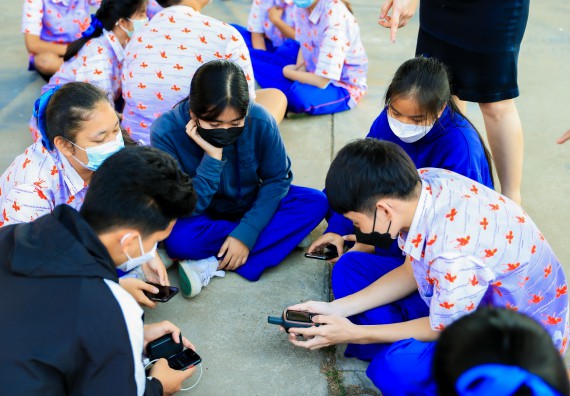 ภาพกิจกรรม   คณะวิทยาศาสตร์และเทคโนโลยี จัดค่ายวิทยาศาสตร์สัญจรโรงเรียนเฉลิมพระเกียรติสมเด็จพระศรีนครินทร์ กำแพงเพชร ฯ