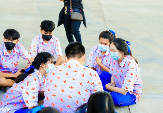 ภาพกิจกรรม   คณะวิทยาศาสตร์และเทคโนโลยี จัดค่ายวิทยาศาสตร์สัญจรโรงเรียนเฉลิมพระเกียรติสมเด็จพระศรีนครินทร์ กำแพงเพชร ฯ