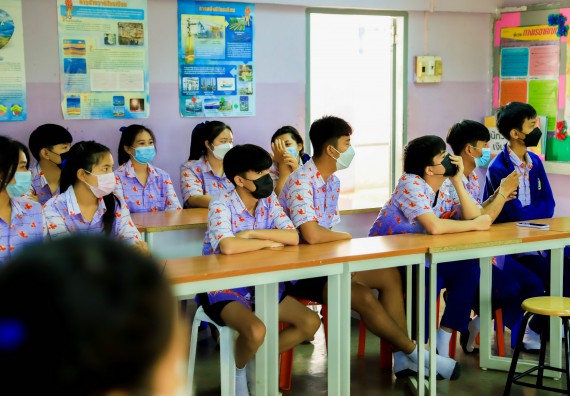 ภาพกิจกรรม   คณะวิทยาศาสตร์และเทคโนโลยี จัดค่ายวิทยาศาสตร์สัญจรโรงเรียนเฉลิมพระเกียรติสมเด็จพระศรีนครินทร์ กำแพงเพชร ฯ