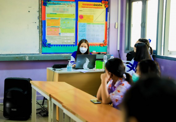 ภาพกิจกรรม   คณะวิทยาศาสตร์และเทคโนโลยี จัดค่ายวิทยาศาสตร์สัญจรโรงเรียนเฉลิมพระเกียรติสมเด็จพระศรีนครินทร์ กำแพงเพชร ฯ