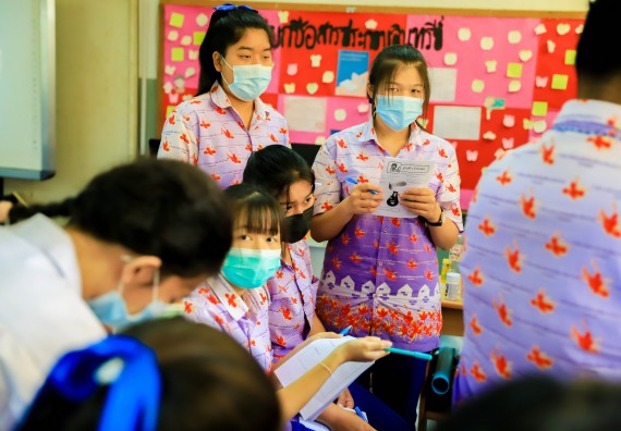 ภาพกิจกรรม   คณะวิทยาศาสตร์และเทคโนโลยี จัดค่ายวิทยาศาสตร์สัญจรโรงเรียนเฉลิมพระเกียรติสมเด็จพระศรีนครินทร์ กำแพงเพชร ฯ