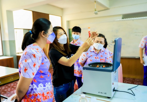 ภาพกิจกรรม   คณะวิทยาศาสตร์และเทคโนโลยี จัดค่ายวิทยาศาสตร์สัญจรโรงเรียนเฉลิมพระเกียรติสมเด็จพระศรีนครินทร์ กำแพงเพชร ฯ