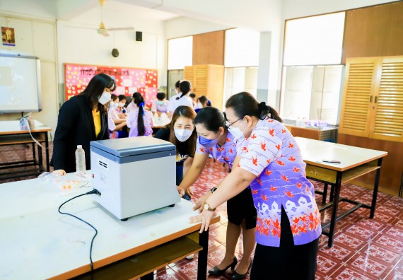 ภาพกิจกรรม   คณะวิทยาศาสตร์และเทคโนโลยี จัดค่ายวิทยาศาสตร์สัญจรโรงเรียนเฉลิมพระเกียรติสมเด็จพระศรีนครินทร์ กำแพงเพชร ฯ