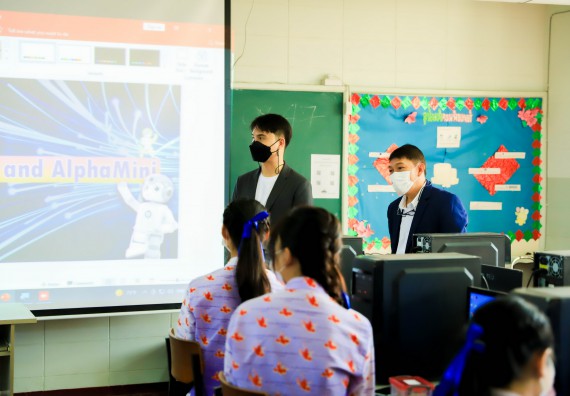 ภาพกิจกรรม   คณะวิทยาศาสตร์และเทคโนโลยี จัดค่ายวิทยาศาสตร์สัญจรโรงเรียนเฉลิมพระเกียรติสมเด็จพระศรีนครินทร์ กำแพงเพชร ฯ