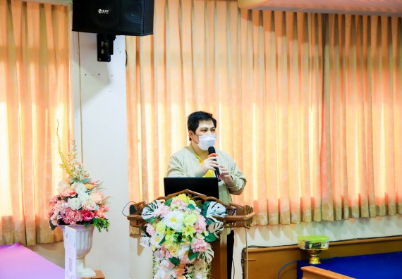 ภาพกิจกรรม   คณะวิทยาศาสตร์และเทคโนโลยี จัดค่ายวิทยาศาสตร์สัญจรโรงเรียนคลองขลุงราษฎร์รังสรรค์