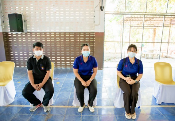 ภาพกิจกรรม  คณะวิทยาศาสตร์และเทคโนโลยี จัดค่ายวิทยาศาสตร์สัญจรโรงเรียนสักงามวิทยา