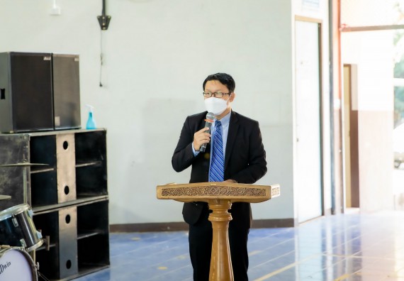 ภาพกิจกรรม  คณะวิทยาศาสตร์และเทคโนโลยี จัดค่ายวิทยาศาสตร์สัญจรโรงเรียนสักงามวิทยา