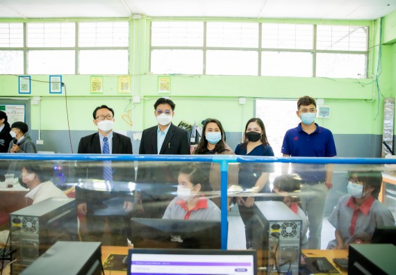 ภาพกิจกรรม  คณะวิทยาศาสตร์และเทคโนโลยี จัดค่ายวิทยาศาสตร์สัญจรโรงเรียนสักงามวิทยา