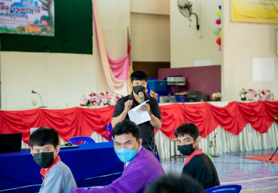 ภาพกิจกรรม  คณะวิทยาศาสตร์และเทคโนโลยี จัดค่ายวิทยาศาสตร์สัญจรโรงเรียนสักงามวิทยา