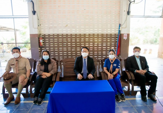 ภาพกิจกรรม  คณะวิทยาศาสตร์และเทคโนโลยี จัดค่ายวิทยาศาสตร์สัญจรโรงเรียนสักงามวิทยา