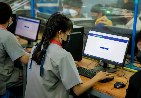 ภาพกิจกรรม  คณะวิทยาศาสตร์และเทคโนโลยี จัดค่ายวิทยาศาสตร์สัญจรโรงเรียนสักงามวิทยา