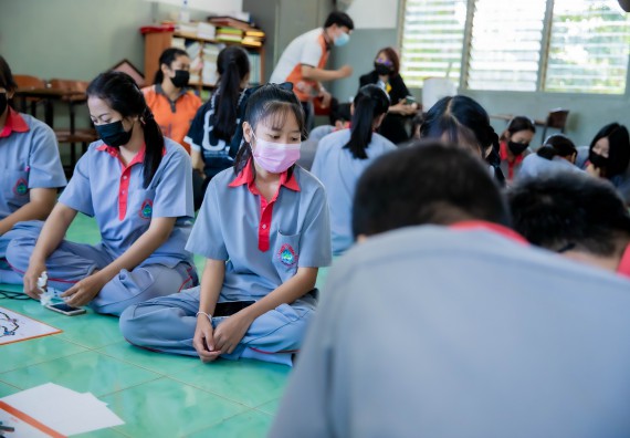 ภาพกิจกรรม  คณะวิทยาศาสตร์และเทคโนโลยี จัดค่ายวิทยาศาสตร์สัญจรโรงเรียนสักงามวิทยา