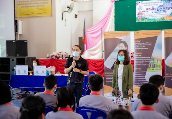 ภาพกิจกรรม  คณะวิทยาศาสตร์และเทคโนโลยี จัดค่ายวิทยาศาสตร์สัญจรโรงเรียนสักงามวิทยา